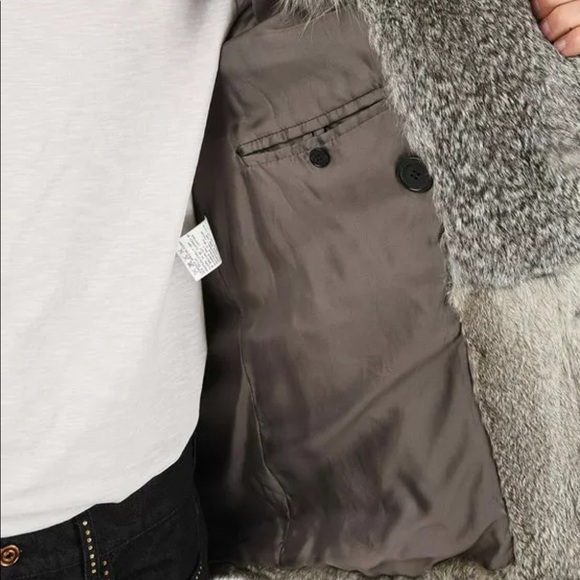 Drome Gucci Versace Dior fur shearling jacket coat - Picture 4 of 12